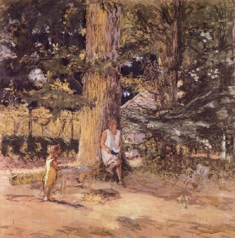 Edouard Vuillard Les Enfants au jardin China oil painting art